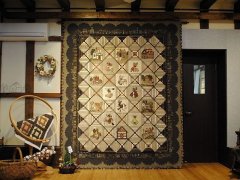 圧巻の手しごと！「尚子のキルト」 at 蔵織