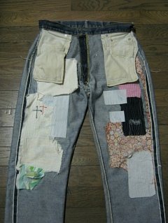 修復を繰り返し・・愛着デニム、仏壇の引っ越し