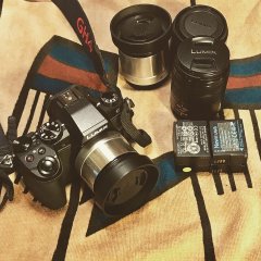 ミケちゃん、サバトラJr.、そしてLUMIX
