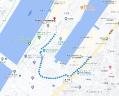 ピアBandai と 万代美術館の距離感