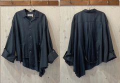 掘り出し物・セレクト古着 ピックアップ「zucca　アシンメトリーシャツブルゾン」