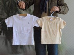 背守りをプラス♪　sa-ci-co 積み木Tee〜