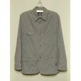 画像1: STUSSY　コーデュロィ裏ボアカバーオール　GRAY　size M (1)