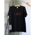 【参考商品】オーダー　オーガニックのもこもこネオンLIFE Tee + 和柄ポケット