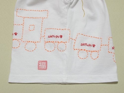 他の写真1: shiii+po　背守りTee　choochoo train　Orange