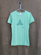 画像1: shiii+po　Women's モノグラムテトラTee　Peppermint　size Women's S (1)