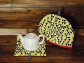 shiii+po　Tea Cosy Set （ティーポットカバー）　 さんかく