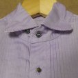 画像5: DSQUARED Italy　LS タキシードシャツ　Purple　size 38