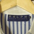 画像4: RALPH LAUREN　LS Wカフス クレリックシャツ　ストライプ　size 11 (4)