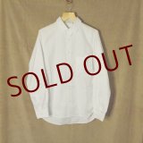 La Tiara Itals　Cotonificio Albini社　LSラウンドカラーシャツ　White　size 36
