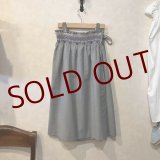 KEITA MARUYAMA　刺繍入りスカート　L.Gray size 1 （W68cm）