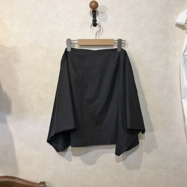 画像2: ROPE Picnic　変形スカート　Black size 36 （W66cm）