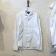 画像1: POLO JEANS　LS コットンタキシードシャツ　White　size M (1)