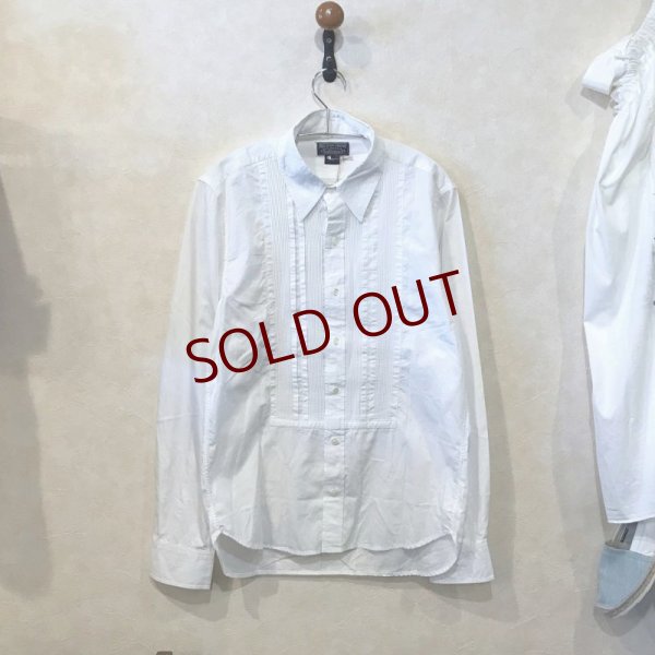 画像1: POLO JEANS　LS コットンタキシードシャツ　White　size M