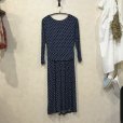 画像2: Seraphine for BEAMS ストレッチワンピース　Navy size FR40 (2)