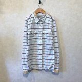 REMI RELIEF　LS ボーダーウエスタンシャツ