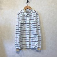 REMI RELIEF　LS ボーダーウエスタンシャツ