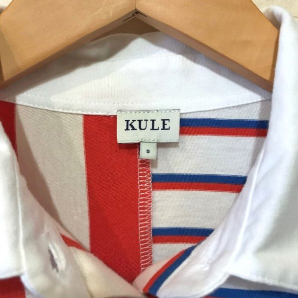 画像5: KULE USA　クレイジーパターンボーダーシャツ　size S