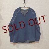 B:MING by BEAMS　裏ボアカットソー　Blue  size M