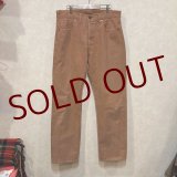 DENIME  初期ブラウンダック5Pパンツ 　size 34