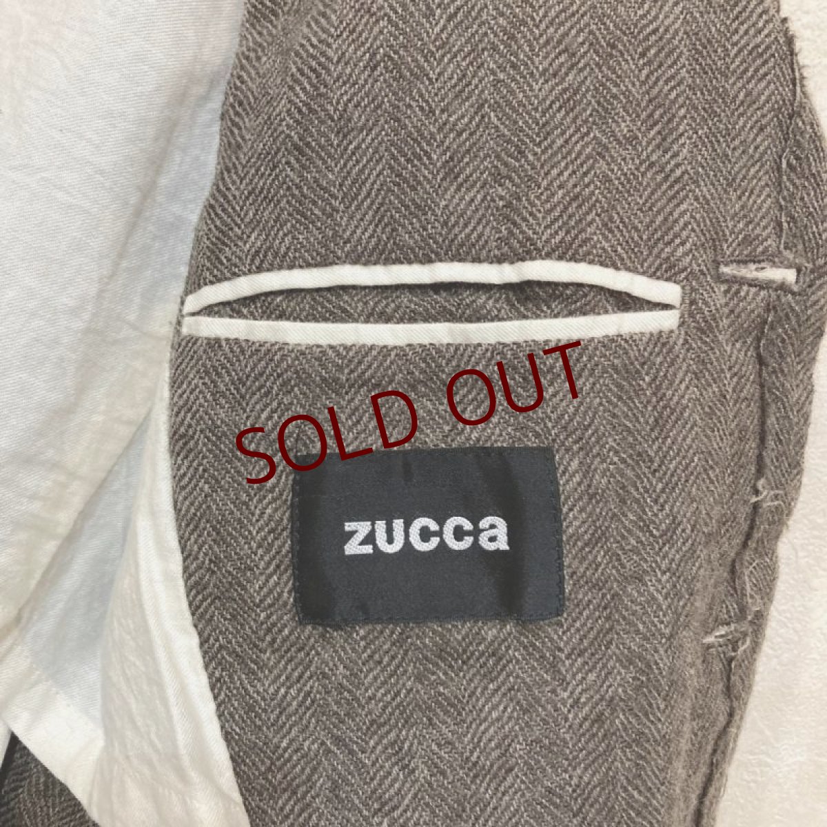 画像7: ZUCCA　グランジ加工 デザインジャケット　size S (7)