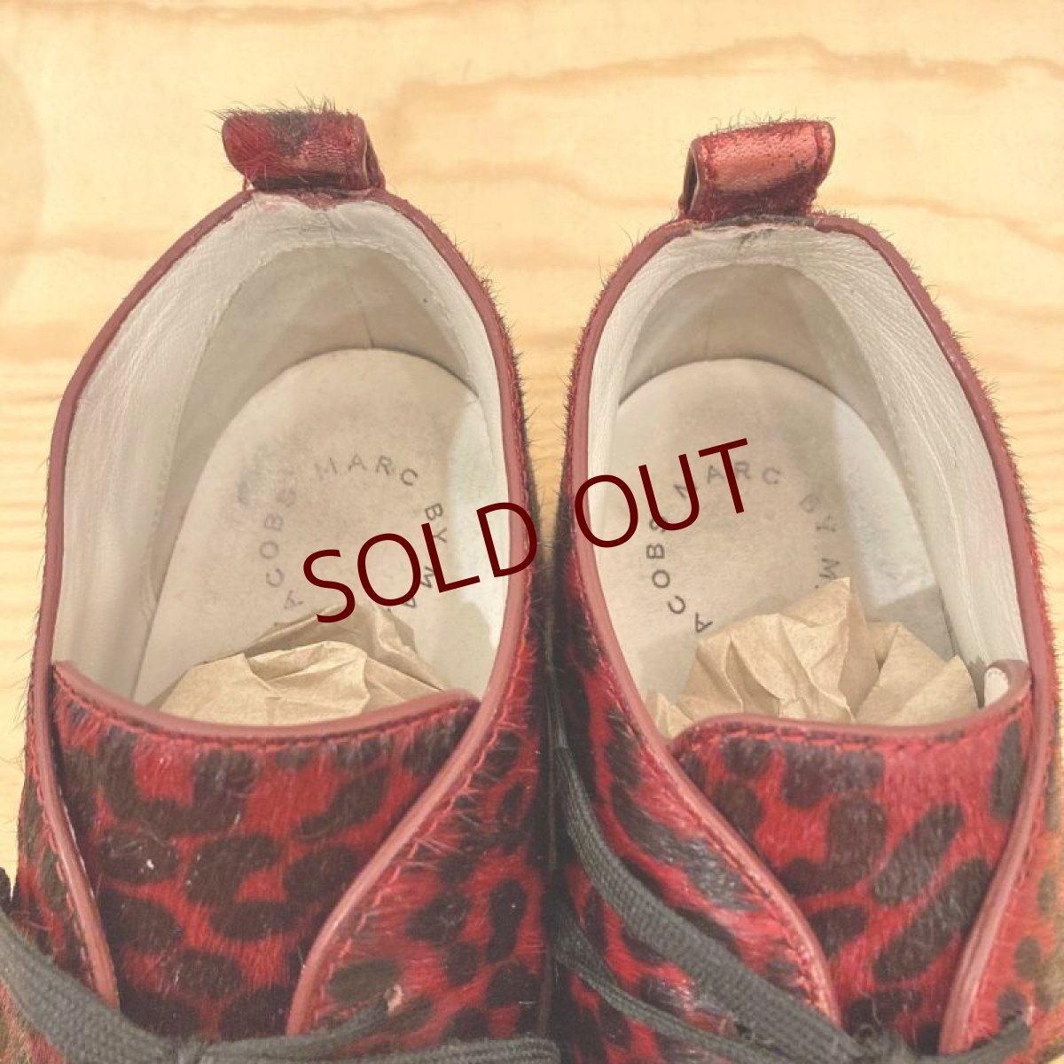 画像7: MARC by MARC JACOBS USA　レオパードハラコスニーカー　size 37 (23.5cm) (7)