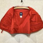 画像5: Columbia  80年代  フィッシングベスト　Red　size L (5)