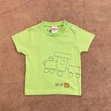 shiii+po　背守りTee　choochoo train　L.Green　size 90