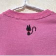 画像4: shiii+po　魔女 + 黒猫の背守りTee　Pink　size 80 (4)