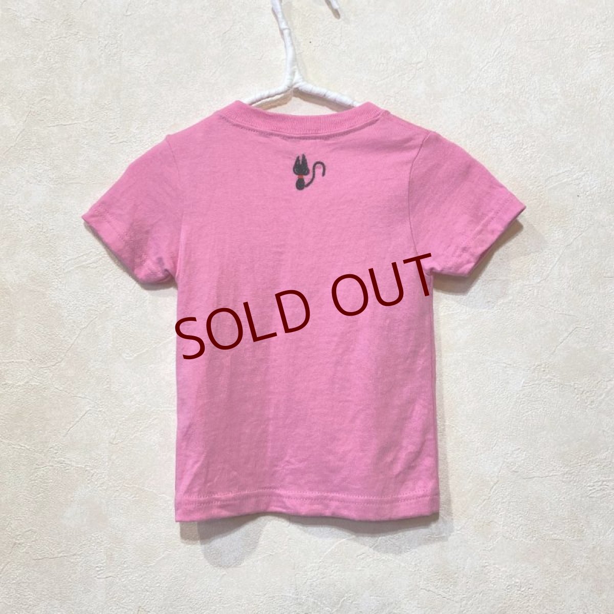 画像3: shiii+po 魔女 + 黒猫の背守りTee Pink size 80 (3)