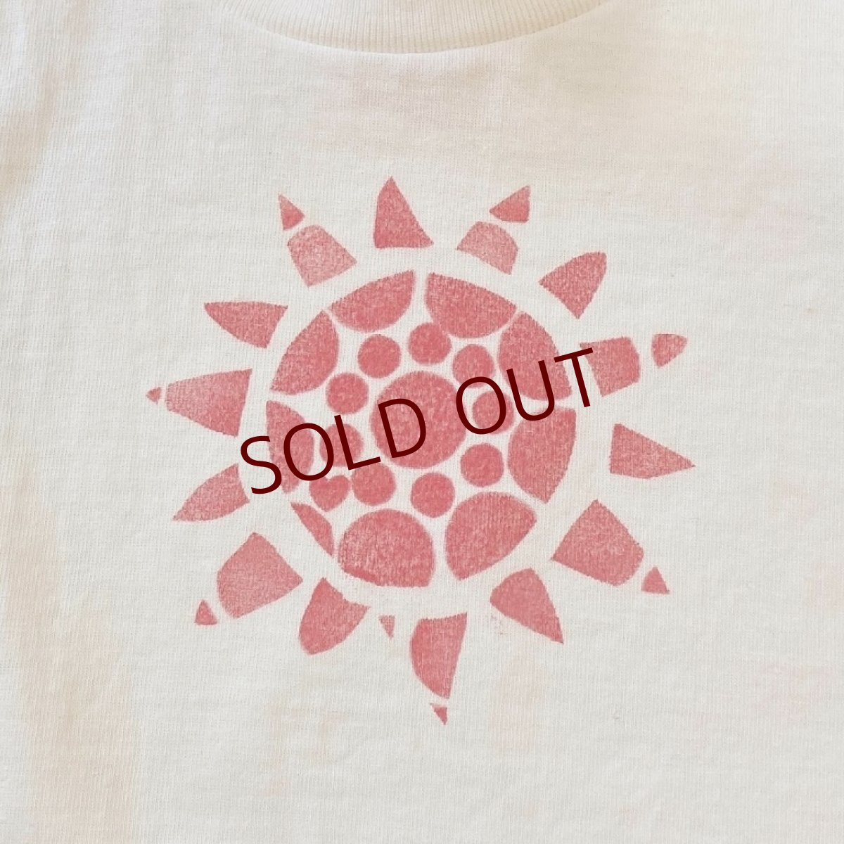 画像4: shiii+po 背守りTee Sun & Sun White  size 90 (4)