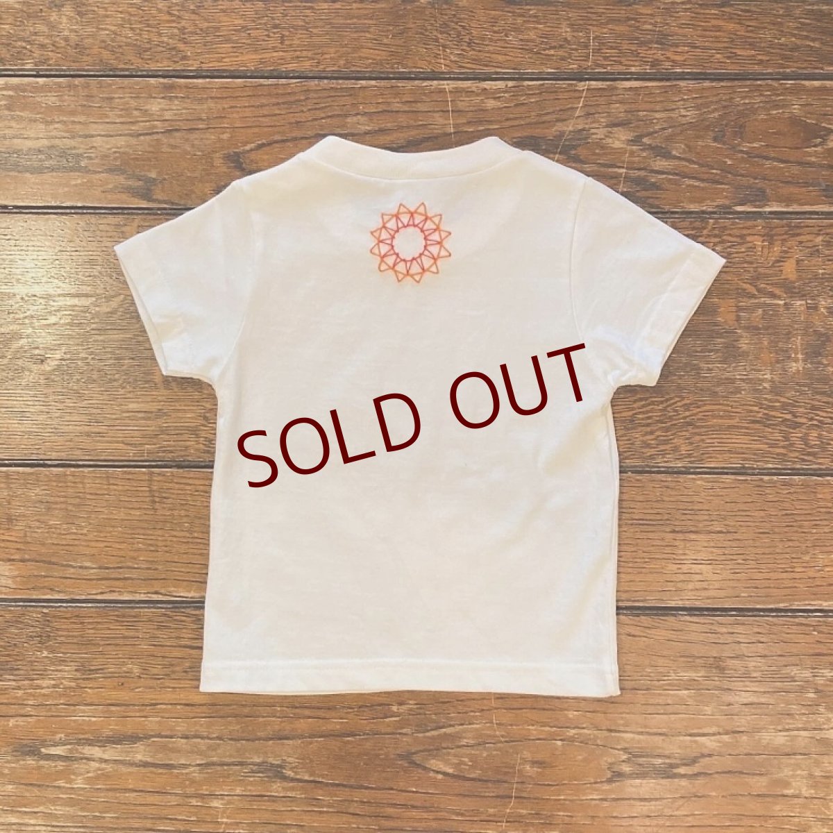 画像3: shiii+po 背守りTee Sun & Sun White  size 90 (3)