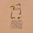 画像3: shiii+po　三毛オスの招き猫+GOOD LUCK+太陽型スタンプ+福の背守りTee size XXL