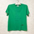 画像1: shiii+po　Charlie Brown's TweeTee　Green / Blue size S (1)