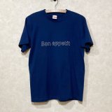 shiii+po　PARIS背守り入りボナぺTee  D.Blue　size S