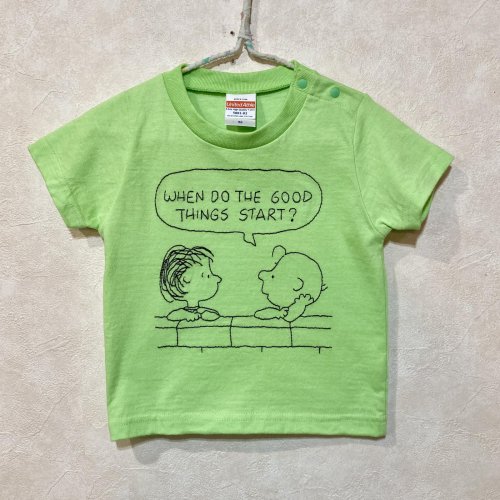 他の写真3: shiii+po　Charlie Brown's TweeTee　Green / Blue size S