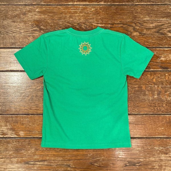 画像2: shiii+po　LIFE + 太陽の背守りTee　Green  size 130