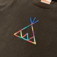 画像3: shiii+po　ネイティブアメリカンの背守りTee　Tipi+Kokopelli　スミクロ　size 90 (3)