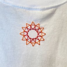 画像4: shiii+po　Bubbles＋SUN SUN SUN　 赤橙　size M (4)