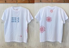 画像1: shiii+po　Bubbles＋SUN SUN SUN　 赤橙　size M (1)