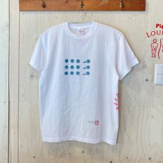 画像2: shiii+po　Bubbles＋SUN SUN SUN　 赤橙　size M (2)