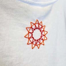 画像5: shiii+po　Bubbles＋SUN SUN SUN　 赤橙　size M (5)