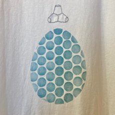 画像6: shiii+po　Bubbles + 甲羅型抜き + テトラ + 立入禁止の背守りTee　size XL (6)