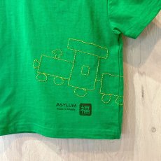 画像5: shiii+po　背守りTee　choochoo train　Green　size 90 (5)