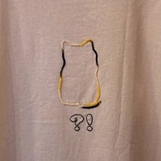 画像5: shiii+po　三毛オスの招き猫 表裏＋「BONJOUR」「？！」 size wide-L (5)