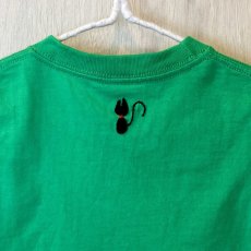 画像5: shiii+po　魔女 + 黒猫の背守りTee　Green　size 100 (5)