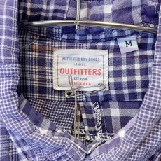 画像5: SHIPS OUTFITTERS　USA製 PullクレイジーマドラスチェックBDシャツ　size M (5)
