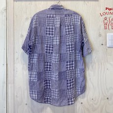 画像3: SHIPS OUTFITTERS　USA製 PullクレイジーマドラスチェックBDシャツ　size M (3)