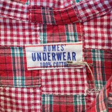 画像5: HOMES' UNDERWEAR by 聖林公司　SSクレイジーマドラスチェックシャツ (5)