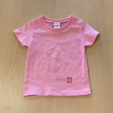 画像2: shiii+po　魔女 + 黒猫の背守りTee　Pink　size 90 (2)